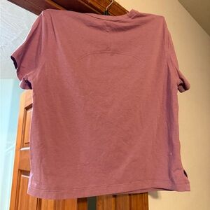 Lululemon classic fit tee cotton blend size 0